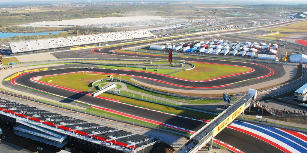 Circuit of The Americas Formula One Track in Austin, Texas